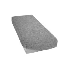 Vaganza Pamut strech lepedő 50x90cm - Szürke Cirmos babaágynemű, babapléd