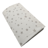 Vaganza Pamut strech lepedő 80x160 - Szürke Csillag