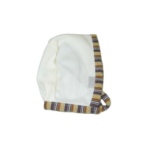 Vaganza Újszülött Cérna Babasapka 40 - Ekrü babasapka, sál