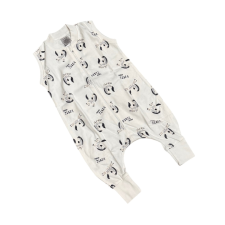 Vaganza Vékony Pamut Tipegő Hálózsák 80 - Fehér Zebra hálózsák, pizsama