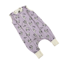 Vaganza Vékony Pamut Tipegő Hálózsák 92 - Lila Zebra hálózsák, pizsama