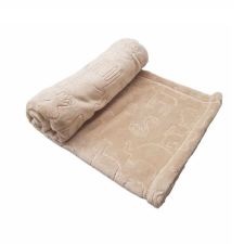 Vaganza Wellsoft Babatakaró Nyomott mintás 70×90 - Bézs babaágynemű, babapléd