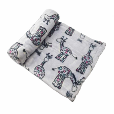 Vaganza Wellsoft Mintás babatakaró 70×90 - Zsiráf babaágynemű, babapléd