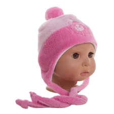 Vaganza Wellsoft Pilóta sapka hímzéssel 40 - Rózsaszín/Pink babasapka, sál