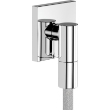 Vakolat alatti kivezetés Hansgrohe FixFit Fine E visszacsapó szeleppel króm 28883000 csaptelep