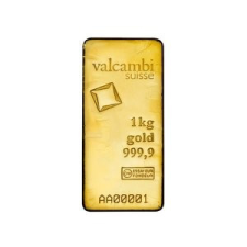 Valcambi 1000 g - befektetési aranyrúd (öntött/ütött) egyéb ékszer