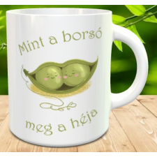 Valentin napi bögre - Mint a borsó meg a héja bögrék, csészék