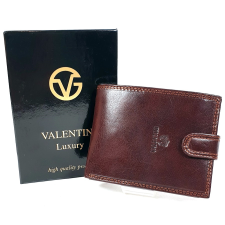 Valentini oldalfalas aprótartós barna kapcsos férfi bőr pénztárca 563320 pénztárca