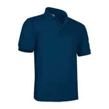 Valento ULISES, rövid ujjú, unisex galléros póló, Orion Navy Blue-L férfi póló