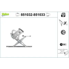 Valeo ablakemelő 851032 autóalkatrész