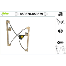 Valeo ablakemelő VALEO 850578 autóalkatrész