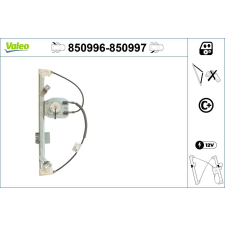Valeo ablakemelő VALEO 850996 autóalkatrész
