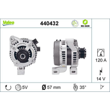 Valeo generátor VALEO 440432 autóalkatrész
