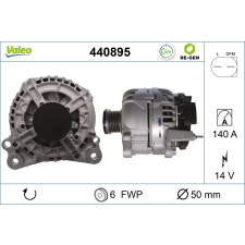 Valeo generátor VALEO 440895 autóalkatrész