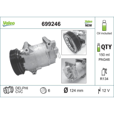 Valeo kompresszor, klíma VALEO 699246 autóalkatrész