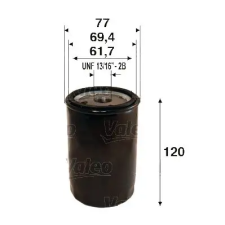 Valeo olajszűrő 586099 autóalkatrész