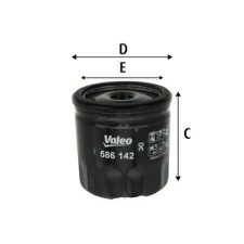 Valeo olajszűrő 586142 autóalkatrész