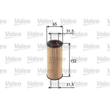 Valeo olajszűrő 586545 autóalkatrész