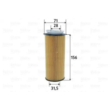 Valeo olajszűrő 586603 autóalkatrész