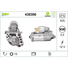 Valeo önindító 438306 autóalkatrész