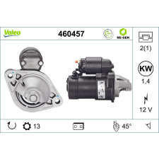 Valeo önindító VALEO 460457 autóalkatrész