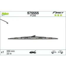 Valeo törlőlapát 575555 autóalkatrész