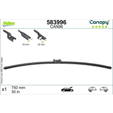 Valeo törlőlapát VALEO 583996 autóalkatrész