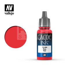 Vallejo Game Color Red Ink (tinta) 72086 hobbifesték