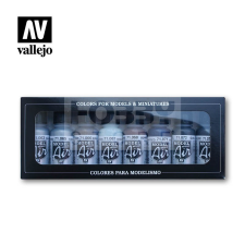 Vallejo Model Air -Metallic Colors - festékszett 71176 hobbifesték