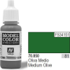 Vallejo Model Color Medium Olive Akrilfesték 70850 (70850)