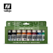 Vallejo Model Color -Transparent Colors - festékszett 70136 hobbifesték