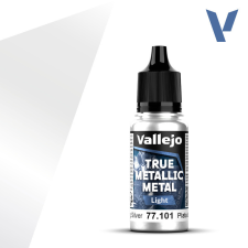 Vallejo True Metallic Metal - Sterling Silver Light akrilfesték 77101V akrilfesték