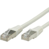 Value 21.99.0110 RJ45 Hálózati kábel, patchkábel CAT 5e F/UTP 10.00 m Szürke 1 db (21.99.0110)
