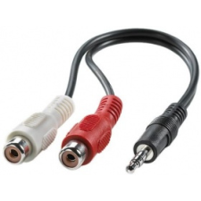 Value 3,5mm jack 2xRCA M/F - 11.99.4340-100 kábel és adapter
