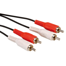 Value Audio 2xRCA-2xRCA M/M 2.5m kábel és adapter