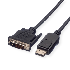 Value DisplayPort - DVI (24+1) kábel 2.0m Fekete kábel és adapter