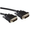 Value DVI Csatlakozókábel DVI-D 24+1 pólusú Csatlakozódugó, DVI-D 24+1 pólusú Csatlakozódugó 3.00 m Fekete 11.99.5535 reteszelhető DVI kábel (11.99.5535)