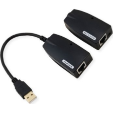 Value Extender, USB 2.0, fekete, 50m (12.99.1123) kábel és adapter