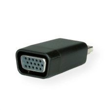 Value HDMI M - D-Sub(15) F Adapter Fekete kábel és adapter