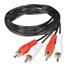 Value Kábel Audio 2xRCA-2xRCA M/M 5m (11.99.4336-20) kábel és adapter
