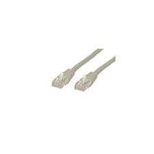 Value Kábel UTP CAT6, 0,5m, Standard szürke kábel és adapter