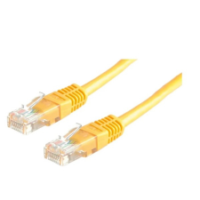 Value patch kábel utp, cat6, 3m, sárga 21.99.1552-100 kábel és adapter