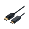 Value STANDARD Kábel DisplayPort - HDMI 1m, fekete (S3680-20)