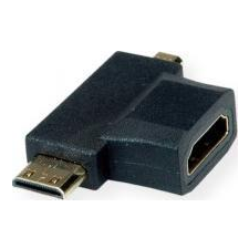 Value T-Adapter HDMI - HDMI Mini - HDMI Micro (12.99.3166) kábel és adapter