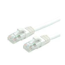 Value UTP CAT6 Patch kábel 3m - Fehér kábel és adapter