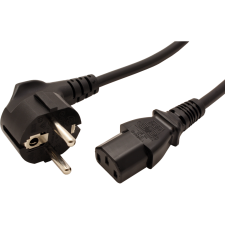 Valueline 220V hálózati táp kábel 1.8m (VLEP10000B20 (19.99.1018-50)) kábel és adapter