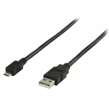 Valueline /Nedis USB 2.0 - micro USB-B kábel 5m Fekete (5412810274857) kábel és adapter