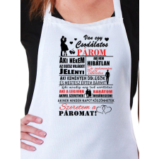  Van egy csodálatos párom kötény lakástextília