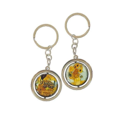  Van Gogh kétoldalas kulcstartó - Napraforgók kulcstartó
