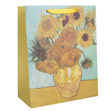 Van Gogh Napraforgók ajándéktasak - 32x26 cm ajándéktasak